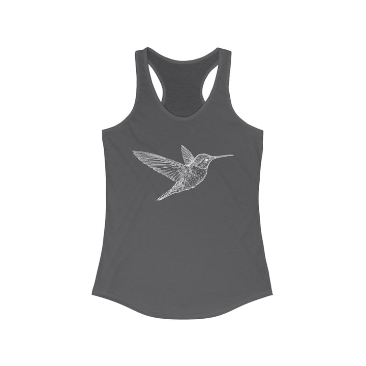 Hummingbird Women's Nature Inspired Racerback Tank