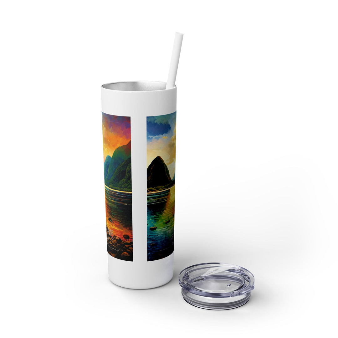 American Samoa Skinny Tumbler, 20oz - My Nature Book Adventures