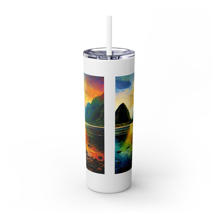 American Samoa Skinny Tumbler, 20oz - My Nature Book Adventures