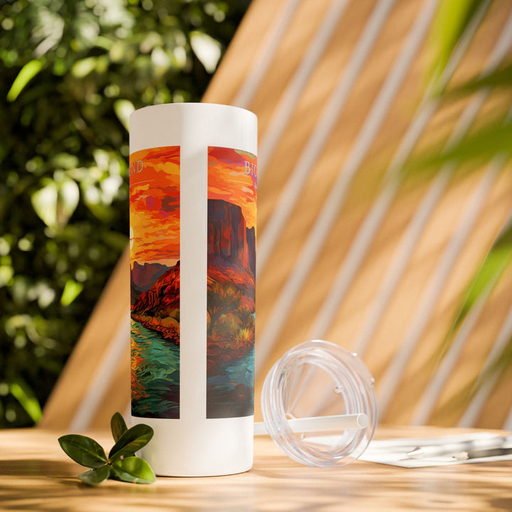 Big Bend National Park Skinny Tumbler, 20oz - My Nature Book Adventures