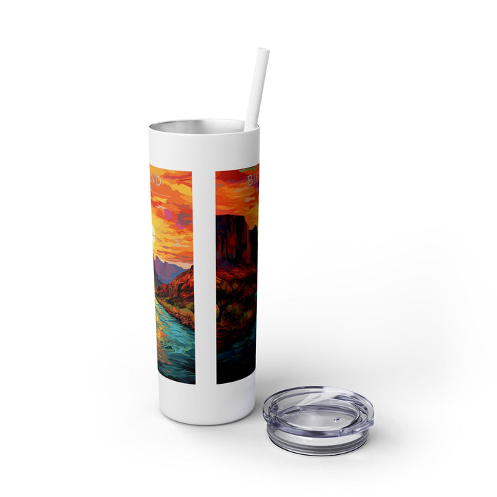 Big Bend National Park Skinny Tumbler, 20oz - My Nature Book Adventures