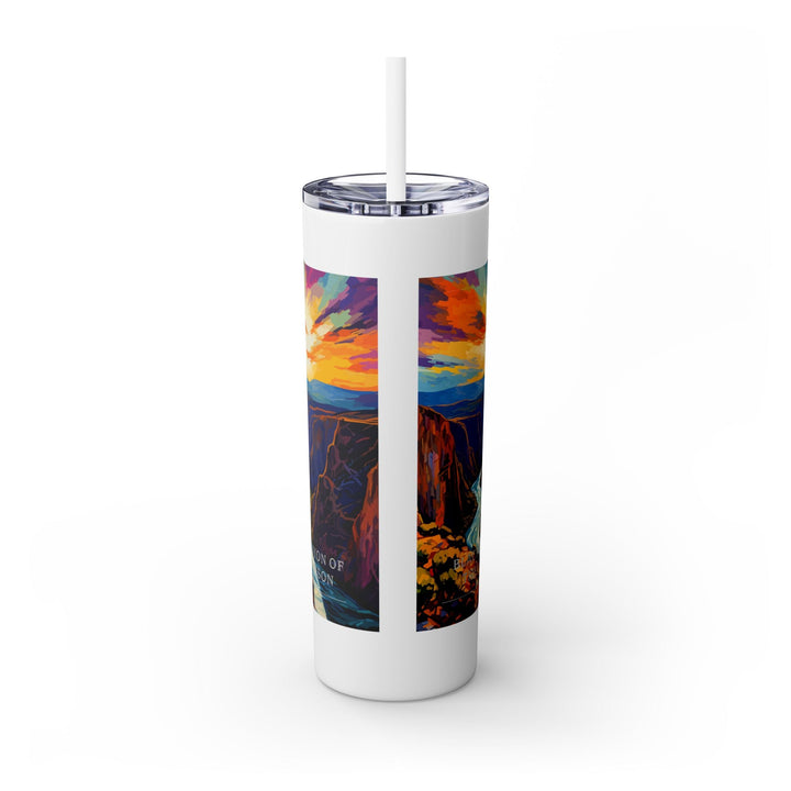 Black Canyon of the Gunnison National Park Skinny Tumbler, 20oz - My Nature Book Adventures