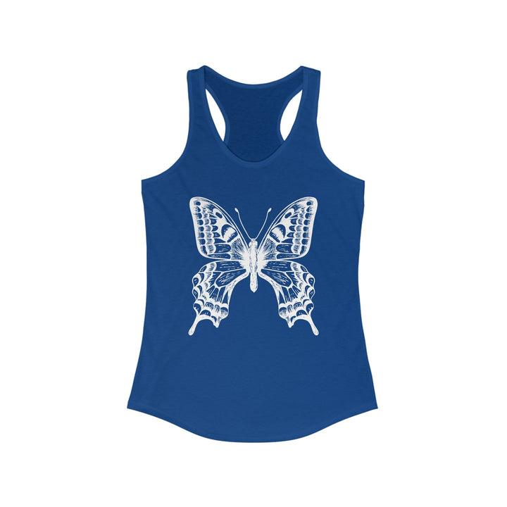 Butterfly Women's Nature Inspired Racerback Tank - My Nature Book Adventures