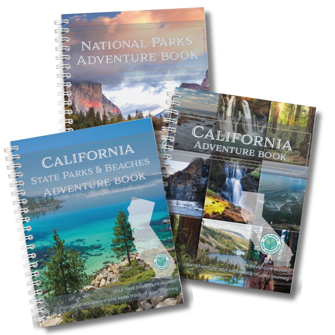 California State Parks Adventure Book + NEW California Adventure Book + National Parks Adventure Book Combo - My Nature Book Adventures