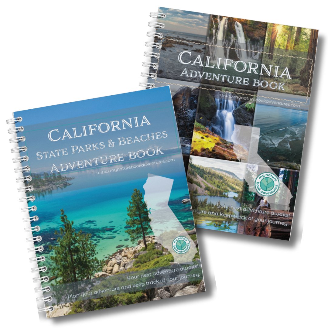 California State Parks and Beaches Adventure Book + NEW California Adventure Book Combo - My Nature Book Adventures