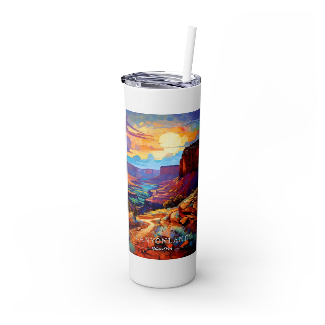 Canyonlands National Park Skinny Tumbler, 20oz - My Nature Book Adventures