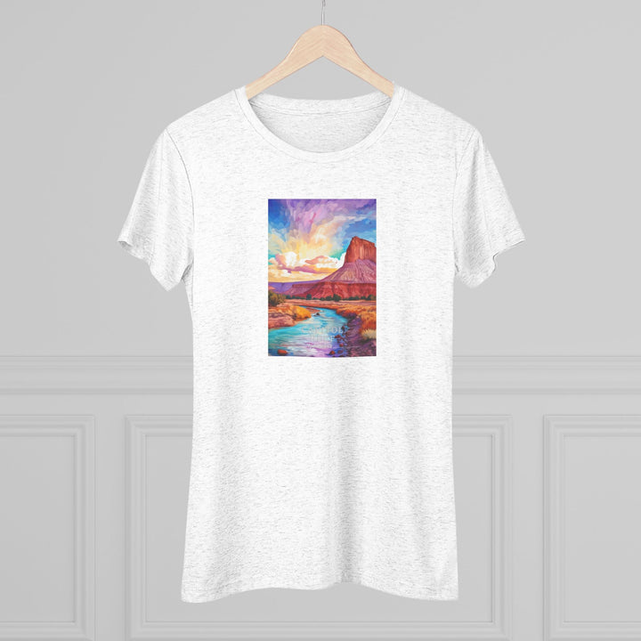 Capitol Reef National Park Women's Triblend Tee - My Nature Book Adventures