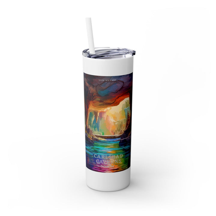 Carlsbad Caverns National Park Skinny Tumbler, 20oz - My Nature Book Adventures