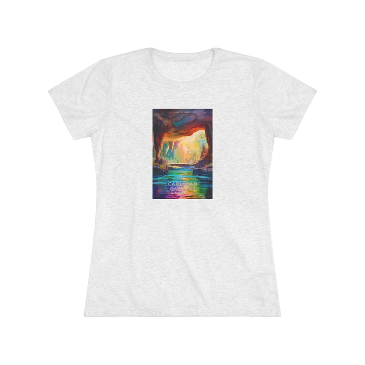 Carlsbad Caverns National Park Women's Triblend Tee - My Nature Book Adventures