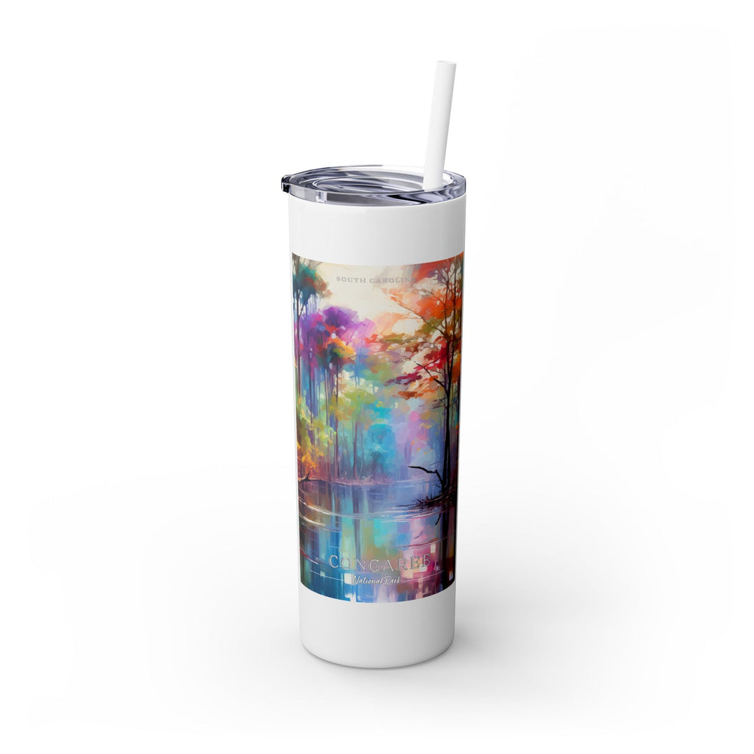 Congaree National Park Skinny Tumbler, 20oz - My Nature Book Adventures