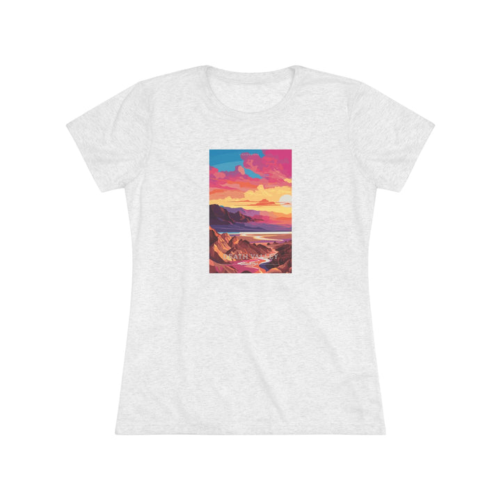 Death Valley National Park Women's Triblend Tee - My Nature Book Adventures