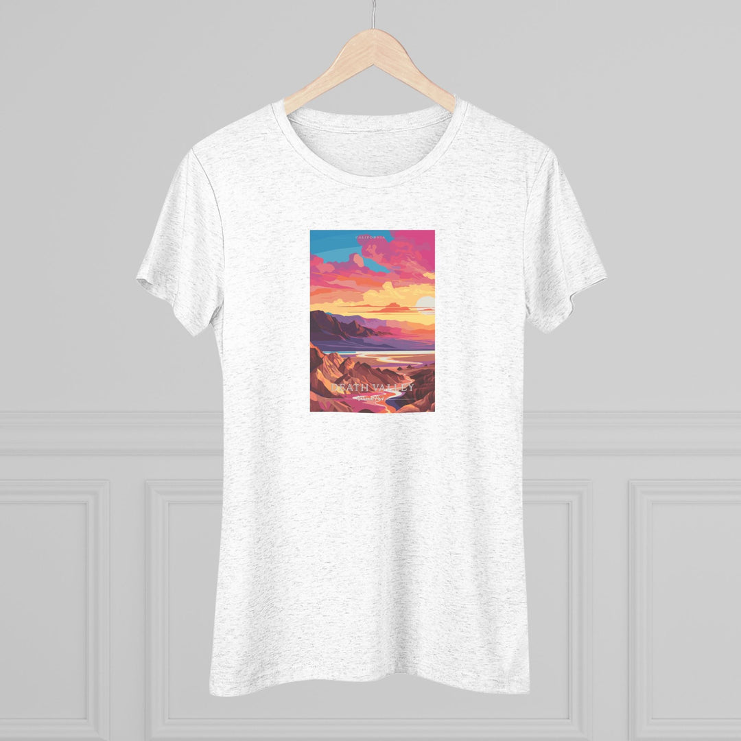 Death Valley National Park Women's Triblend Tee - My Nature Book Adventures