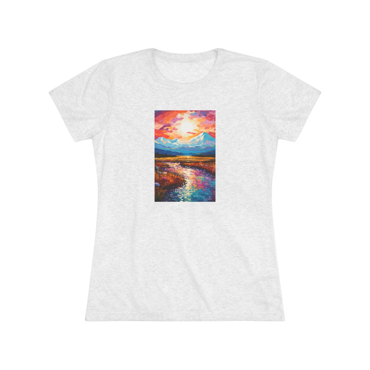 Denali National Park Women's Triblend Tee - My Nature Book Adventures