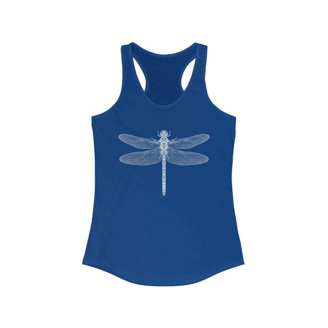 Dragonfly Women's Nature Inspired Racerback Tank - My Nature Book Adventures