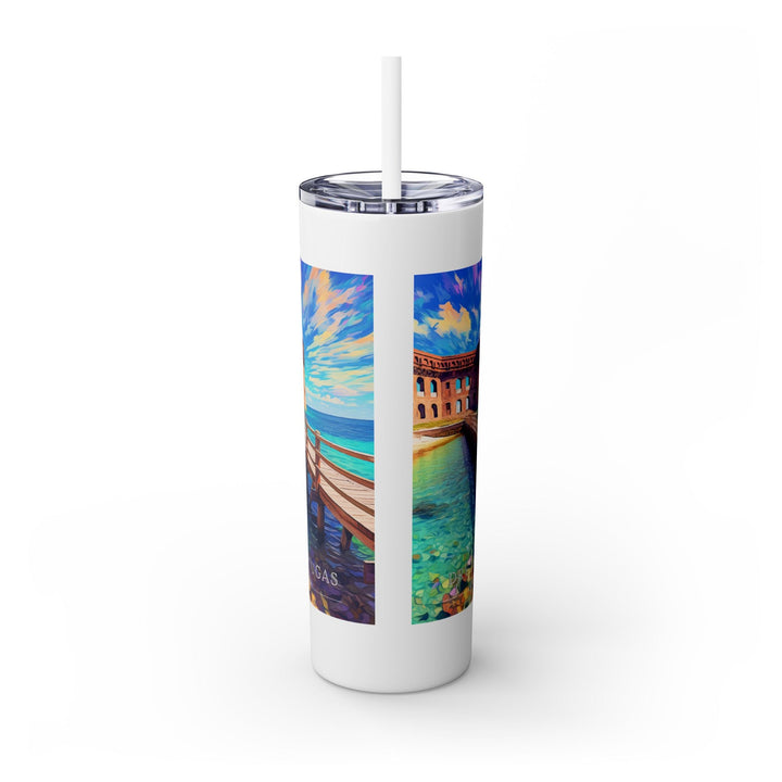 Dry Tortugas National Park Skinny Tumbler, 20oz - My Nature Book Adventures