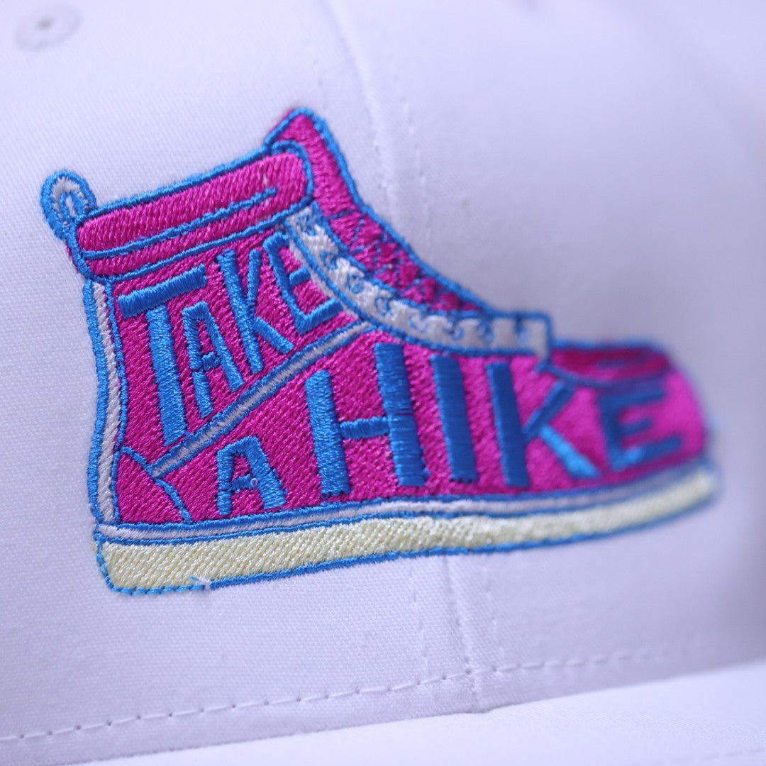 Embroidered Take a Hike Patch - My Nature Book Adventures