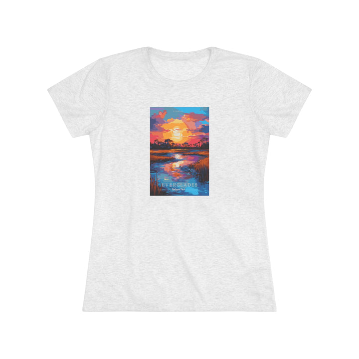 Everglades National Park Women's Triblend Tee - My Nature Book Adventures