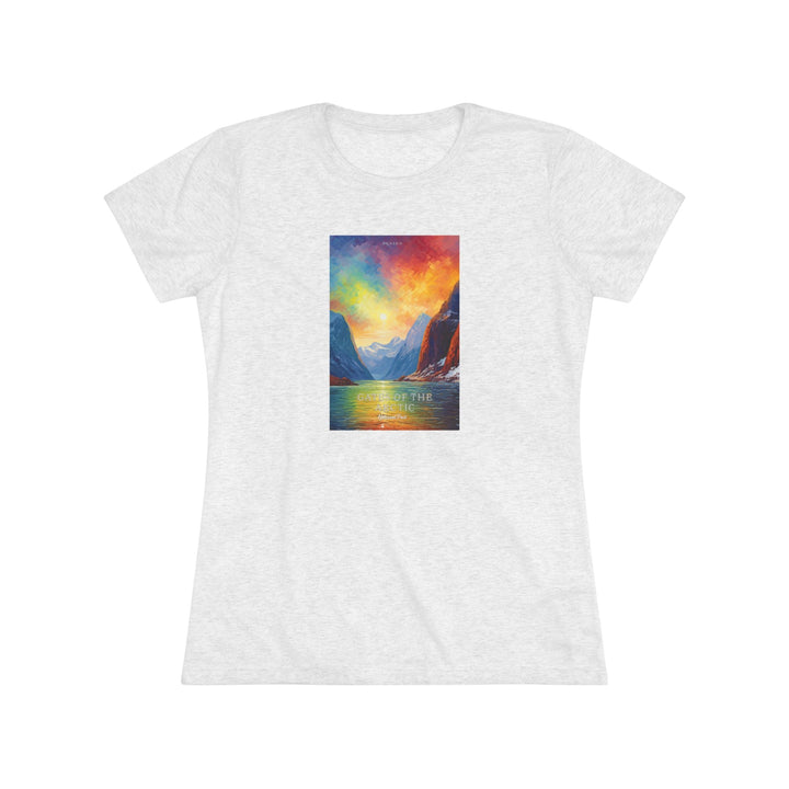 Gates of the Arctic National Park Women's Triblend Tee - My Nature Book Adventures