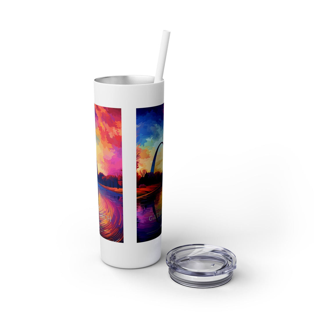 Gateway Arch National Park Skinny Tumbler, 20oz - My Nature Book Adventures