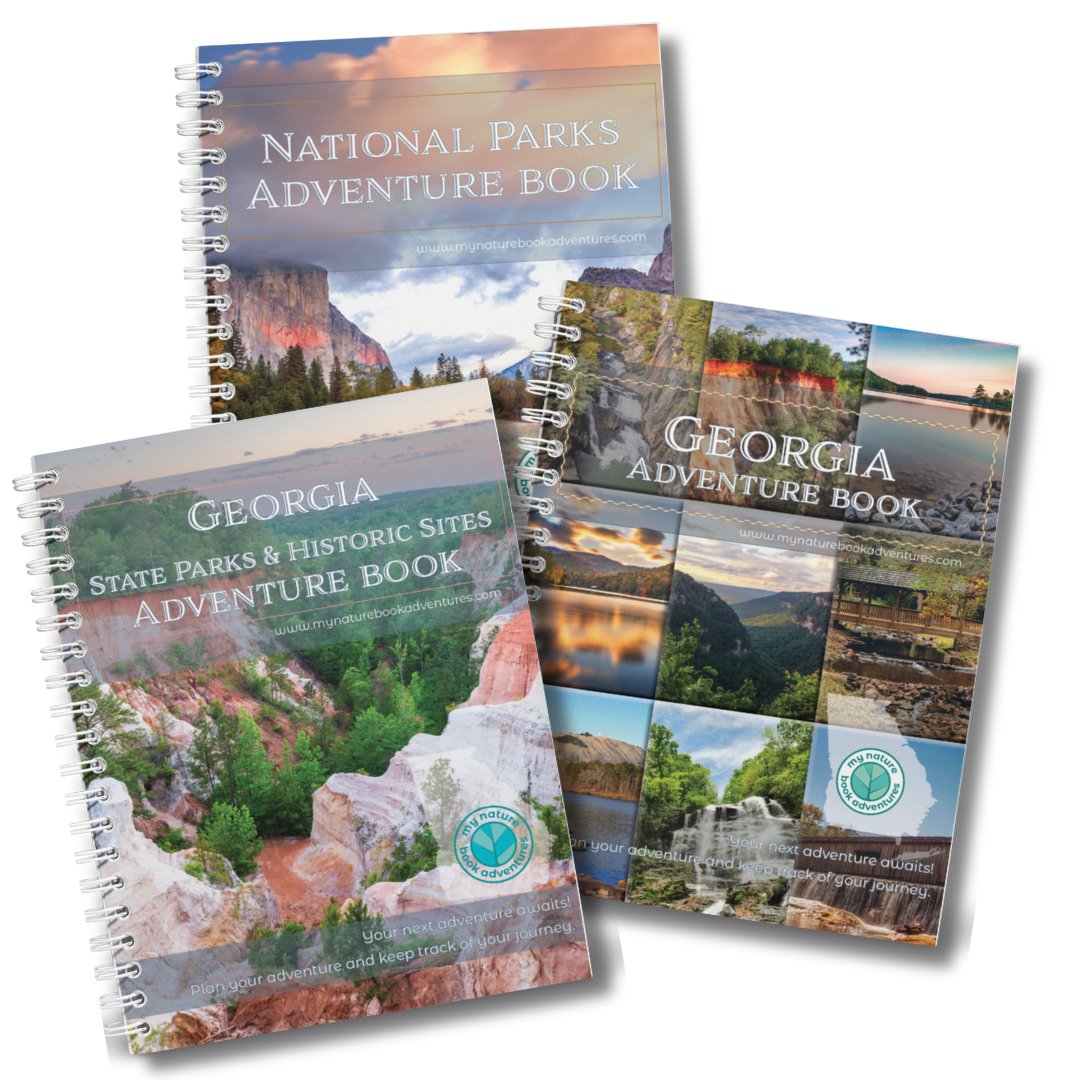 Georgia State Parks Adventure Book + NEW Georgia Adventure Book + National Parks Adventure Book Combo - My Nature Book Adventures