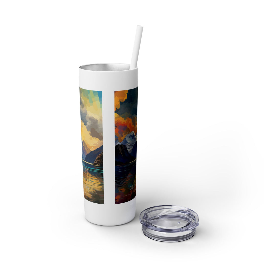 Glacier Bay National Park Skinny Tumbler, 20oz - My Nature Book Adventures