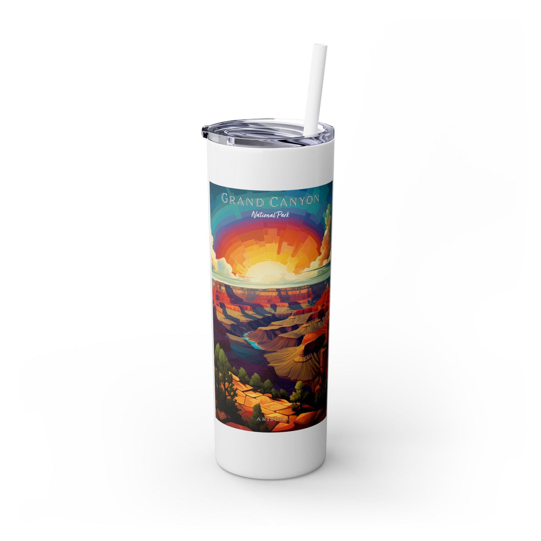 Grand Canyon National Park Skinny Tumbler, 20oz - My Nature Book Adventures