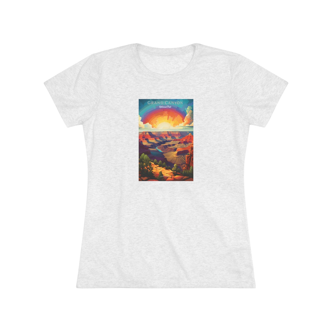 Grand Canyon National Park Women's Triblend Tee - My Nature Book Adventures