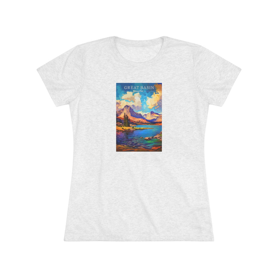 Great Basin National Park Women's Triblend Tee - My Nature Book Adventures