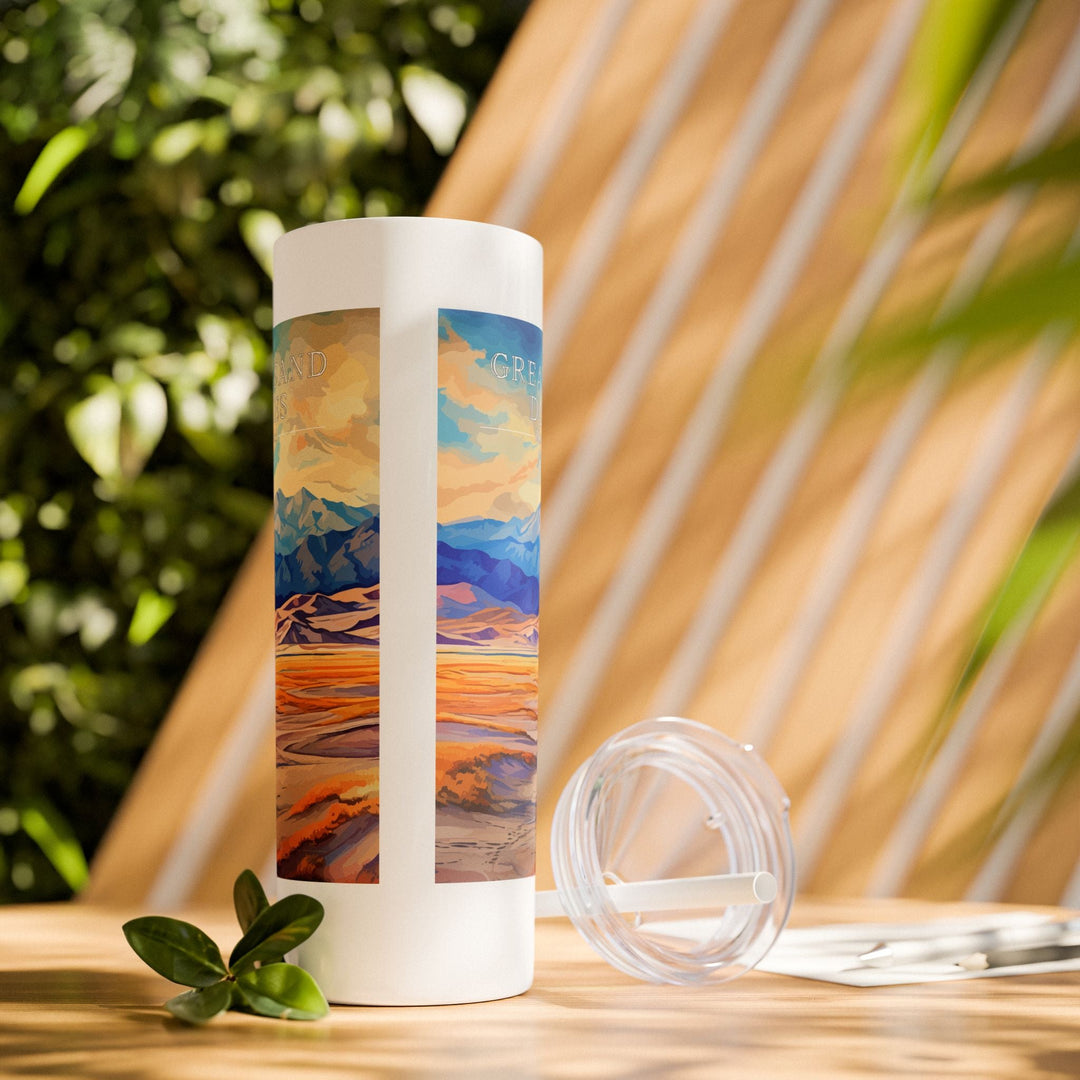 Great Sand Dunes National Park Skinny Tumbler, 20oz - My Nature Book Adventures