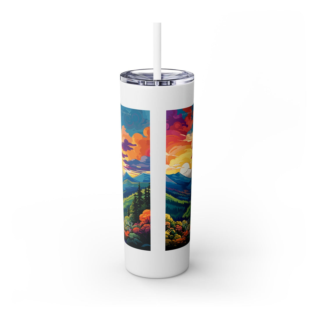 Great Smoky Mountains National Park Skinny Tumbler, 20oz - My Nature Book Adventures