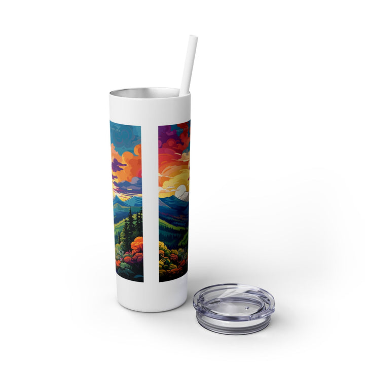 Great Smoky Mountains National Park Skinny Tumbler, 20oz - My Nature Book Adventures