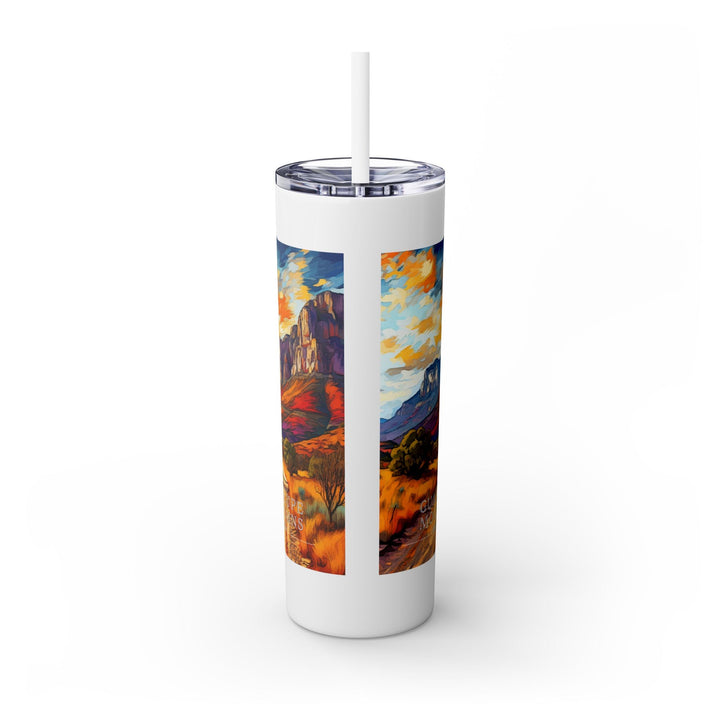 Guadalupe Mountains National Park Skinny Tumbler, 20oz - My Nature Book Adventures