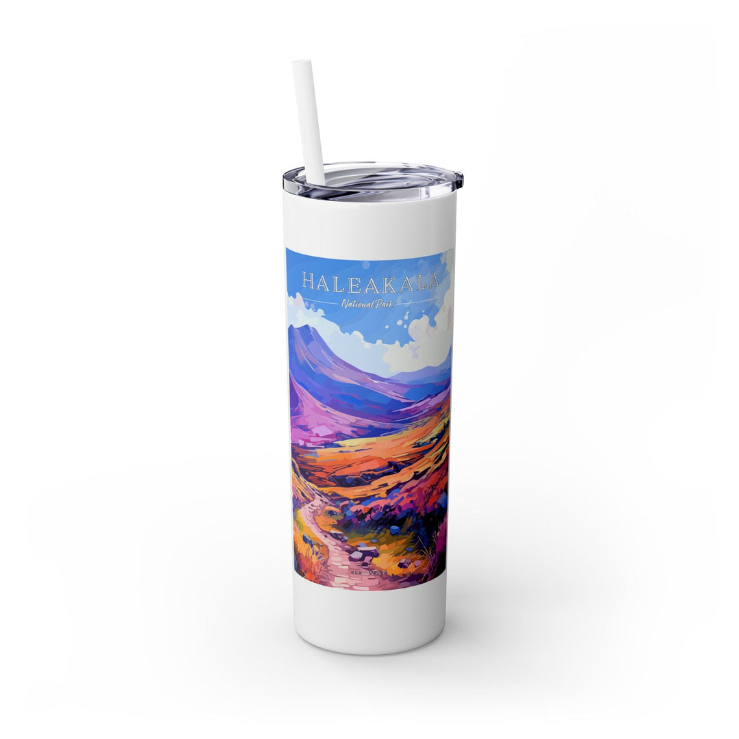 Haleakala National Park Skinny Tumbler, 20oz - My Nature Book Adventures