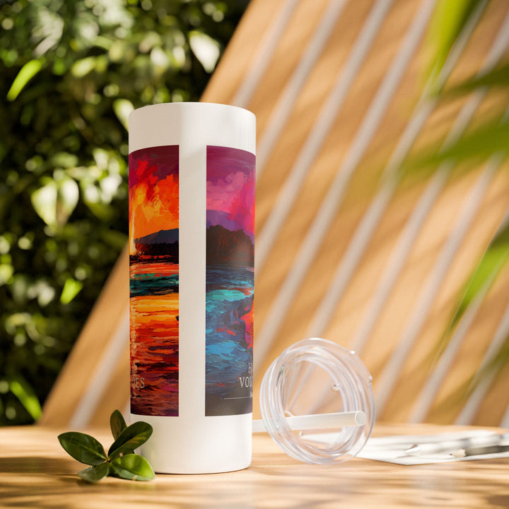 Hawaii Volcanoes National Park Skinny Tumbler, 20oz - My Nature Book Adventures