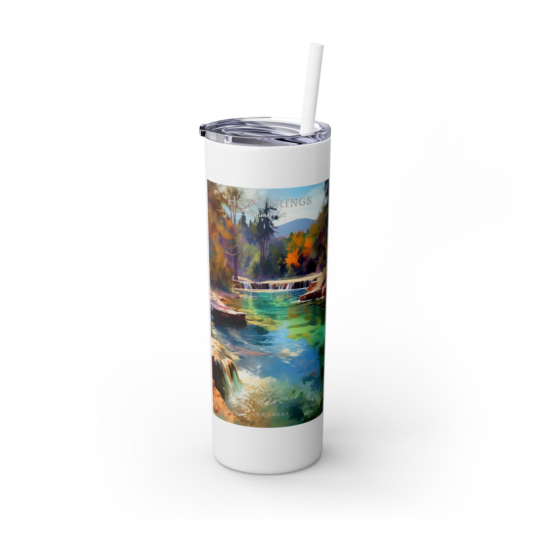 Hot Springs National Park Skinny Tumbler, 20oz - My Nature Book Adventures