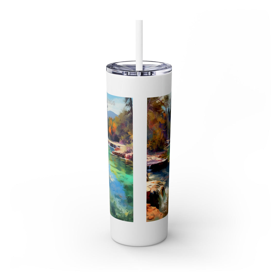 Hot Springs National Park Skinny Tumbler, 20oz - My Nature Book Adventures