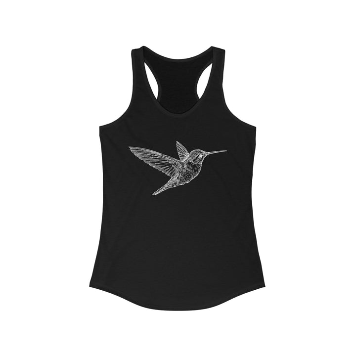 Hummingbird Women's Nature Inspired Racerback Tank - My Nature Book Adventures