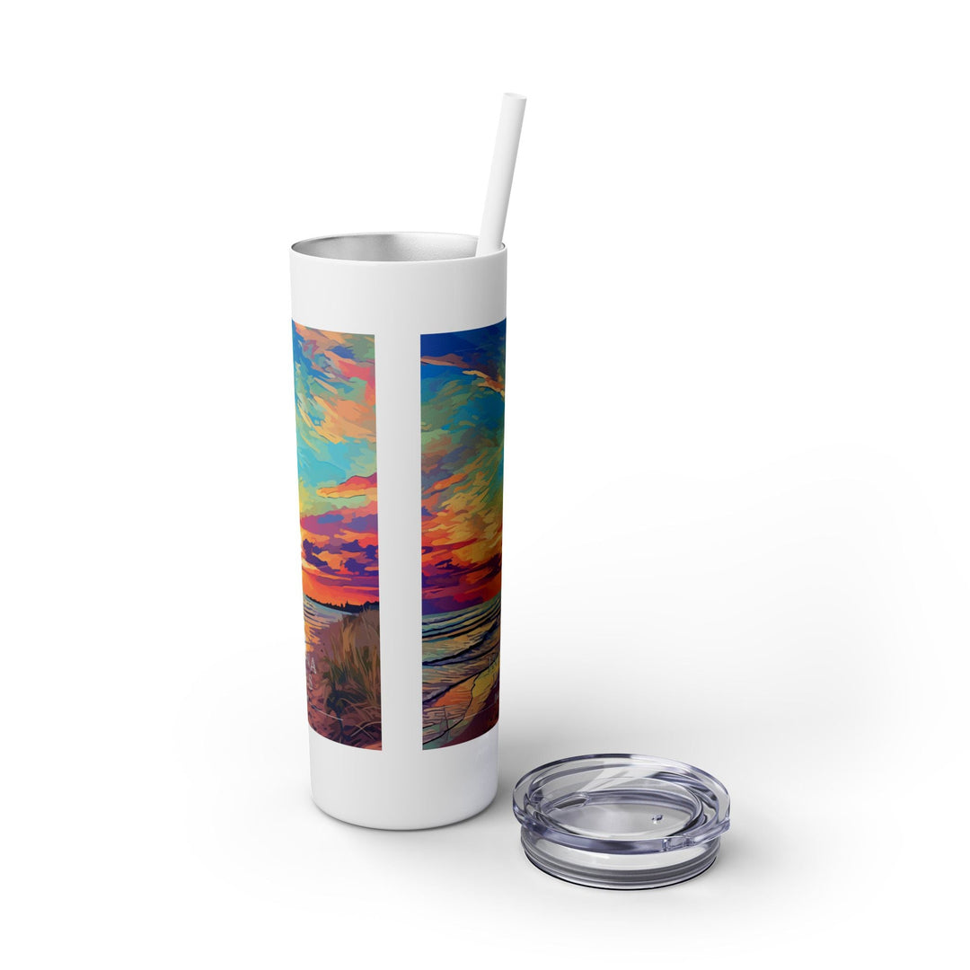 Indiana Dunes National Park Skinny Tumbler, 20oz - My Nature Book Adventures