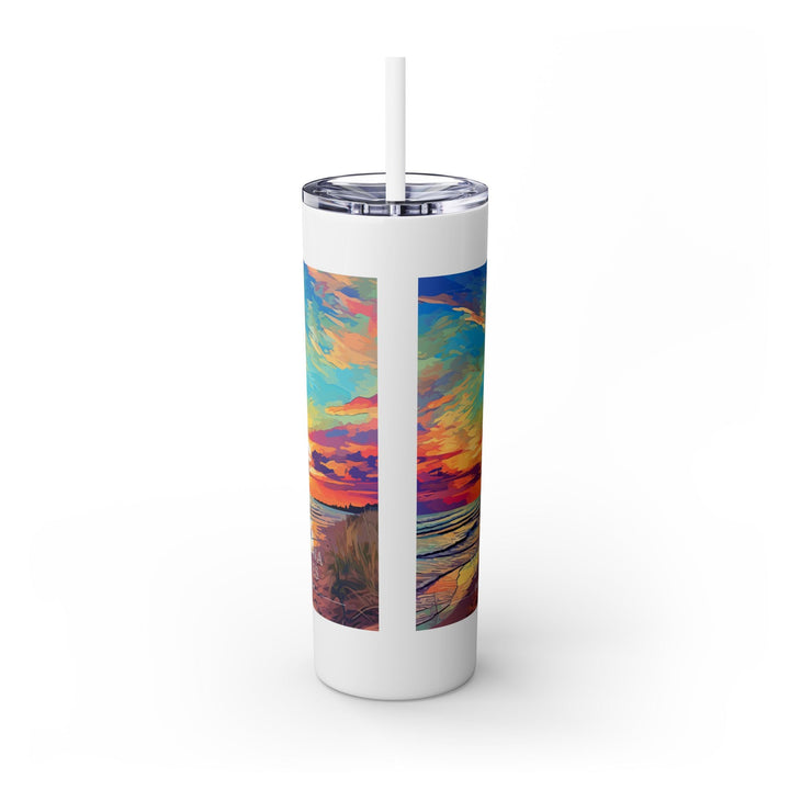 Indiana Dunes National Park Skinny Tumbler, 20oz - My Nature Book Adventures