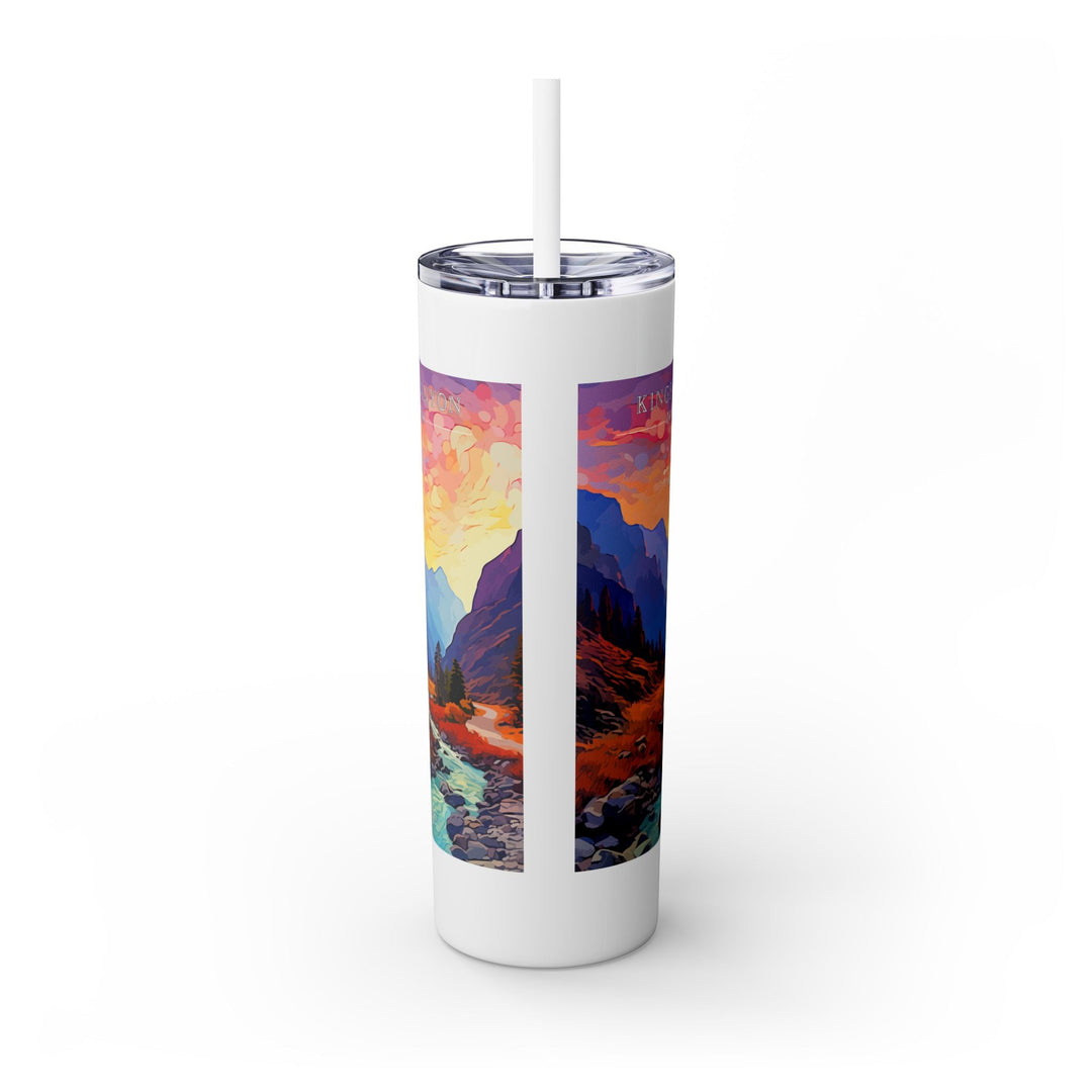 Kings Canyon National Park Skinny Tumbler, 20oz - My Nature Book Adventures