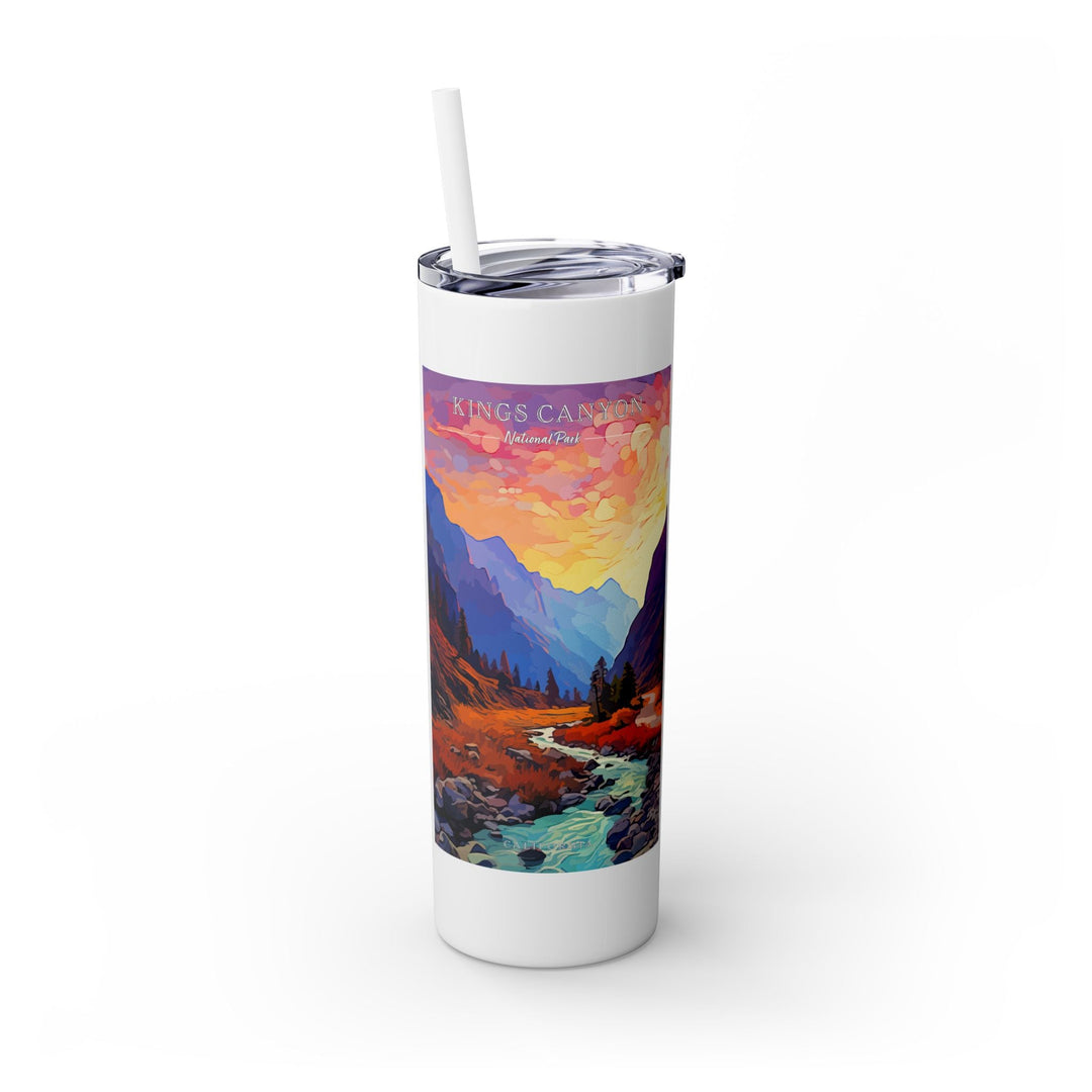 Kings Canyon National Park Skinny Tumbler, 20oz - My Nature Book Adventures