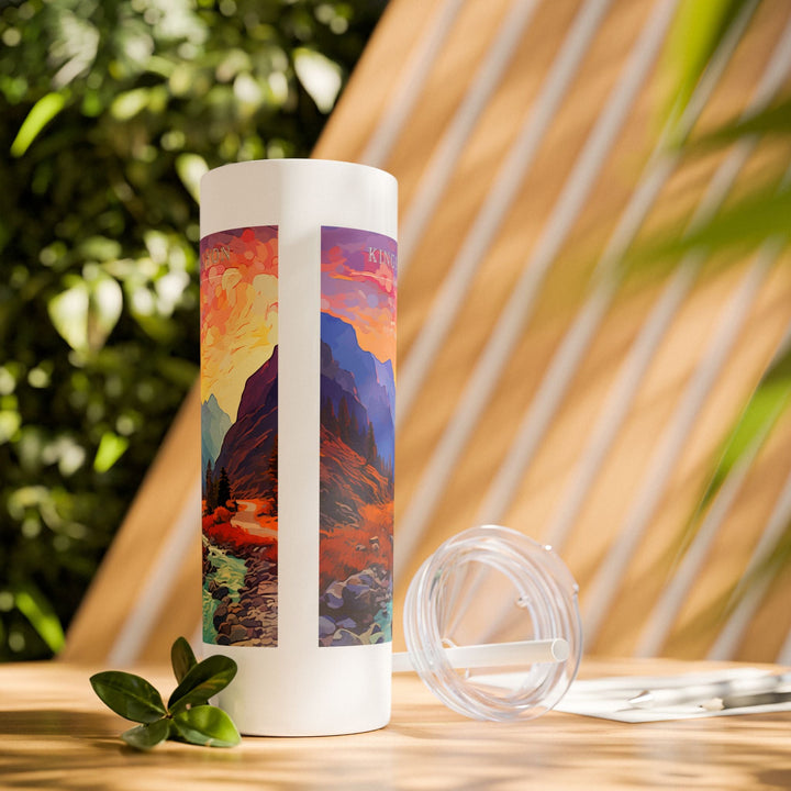 Kings Canyon National Park Skinny Tumbler, 20oz - My Nature Book Adventures