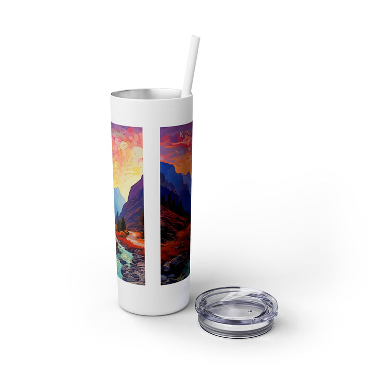 Kings Canyon National Park Skinny Tumbler, 20oz - My Nature Book Adventures