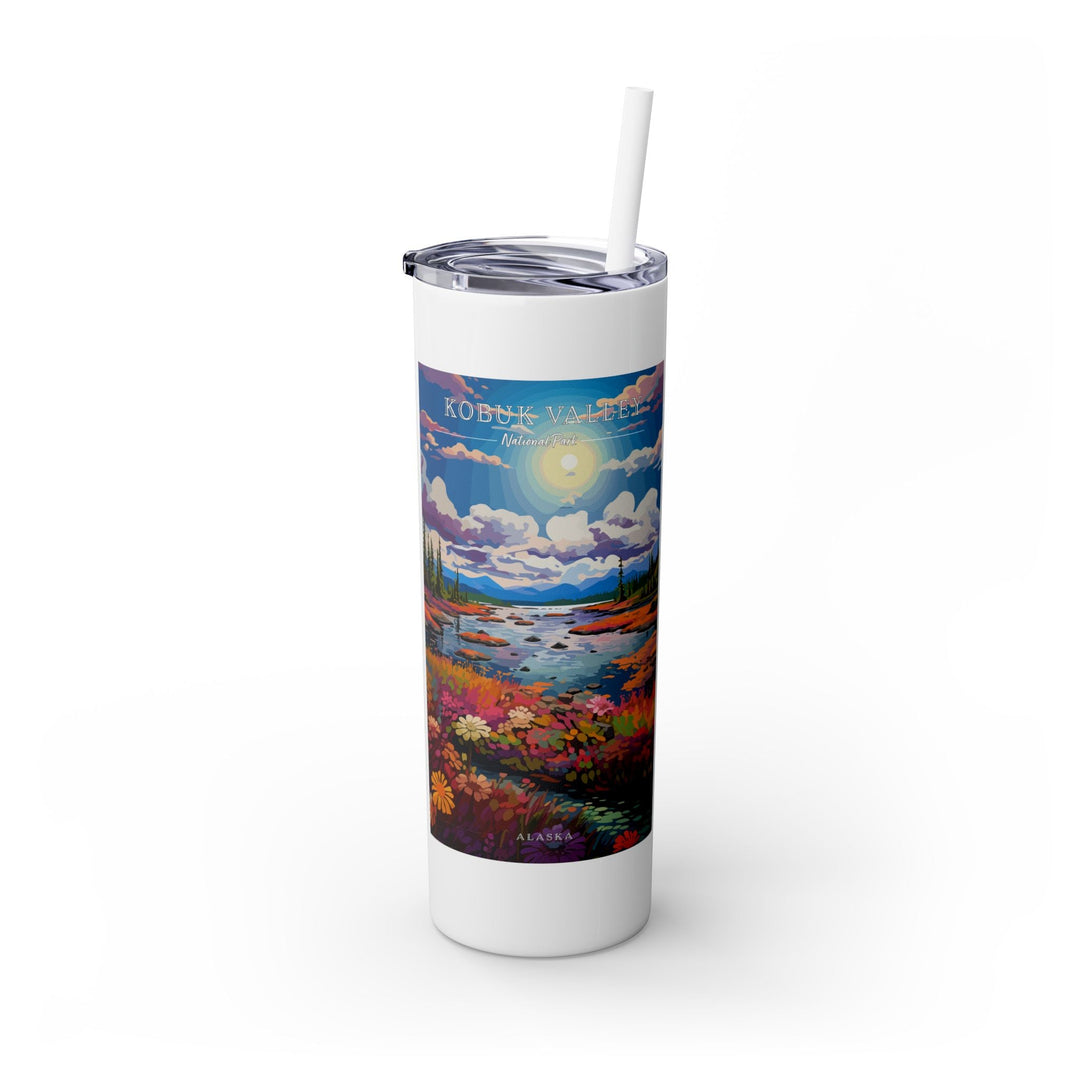 Kobuk Valley National Park Skinny Tumbler, 20oz - My Nature Book Adventures