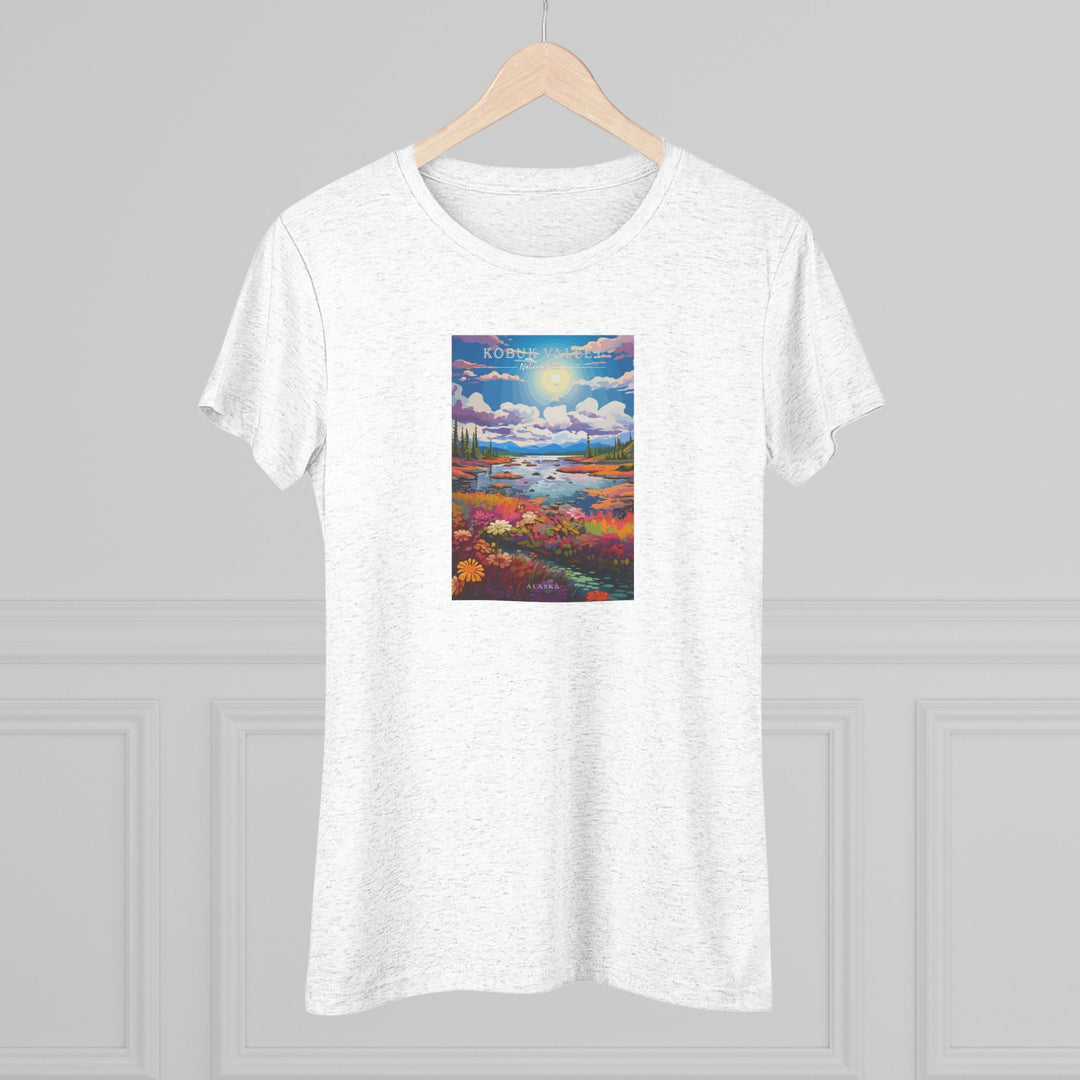 Kobuk Valley National Park Women's Triblend Tee - My Nature Book Adventures