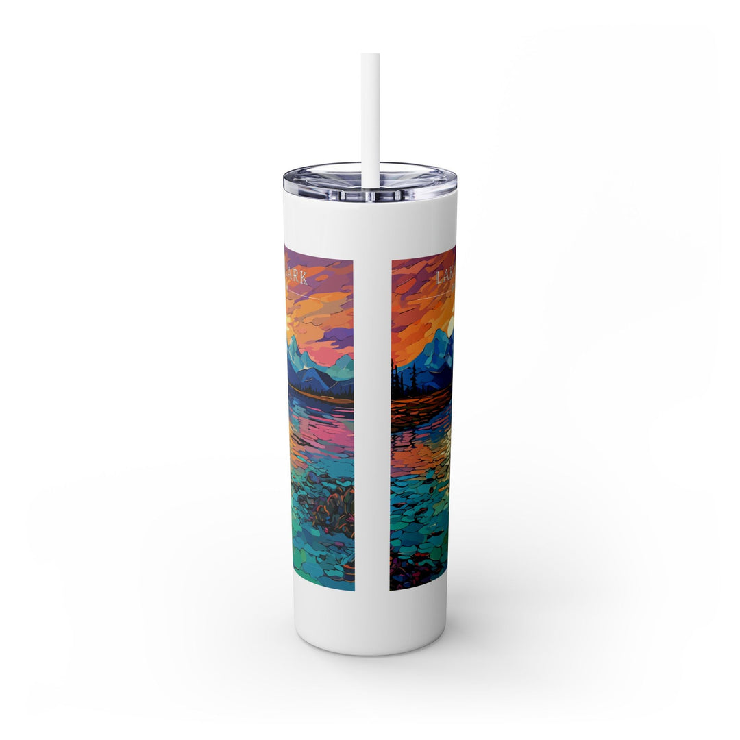 Lake Clark National Park Skinny Tumbler, 20oz - My Nature Book Adventures