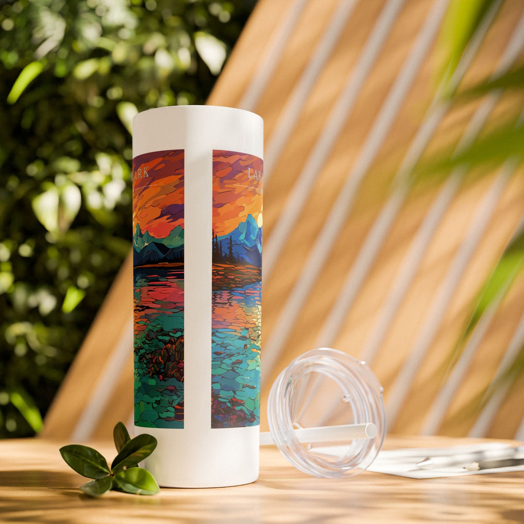 Lake Clark National Park Skinny Tumbler, 20oz - My Nature Book Adventures