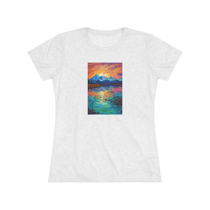 Lake Clark National Park Women's Triblend Tee - My Nature Book Adventures