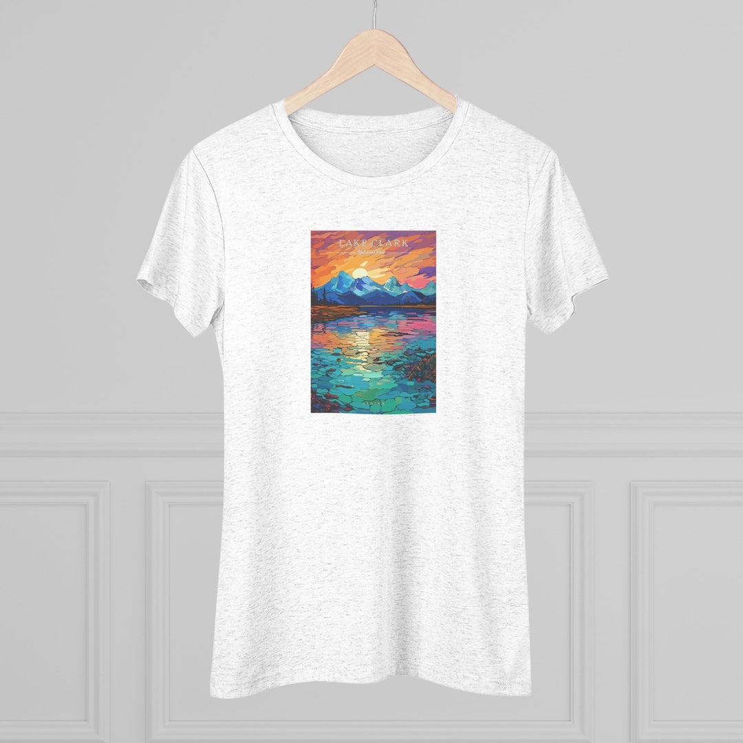 Lake Clark National Park Women's Triblend Tee - My Nature Book Adventures