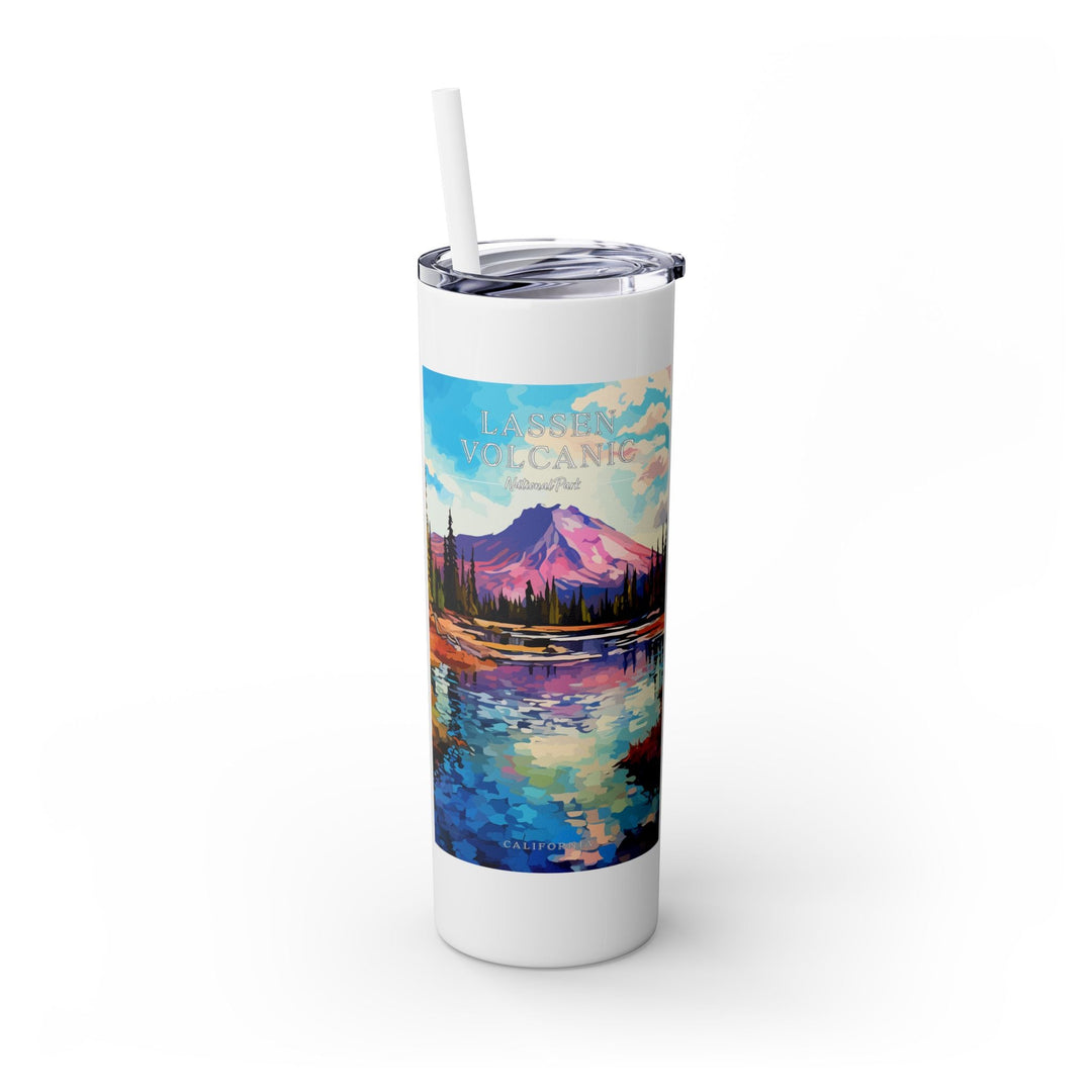 Lassen Volcanic National Park Skinny Tumbler, 20oz - My Nature Book Adventures